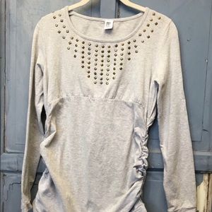 JW Petite Brass Stud Top Size L